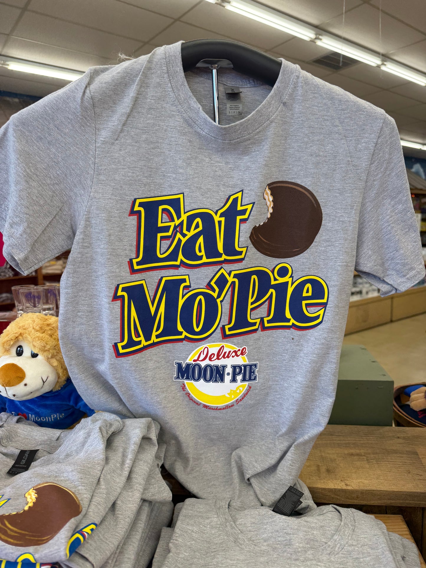 Eat Mo’ Pie MoonPie T-Shirt – Gray