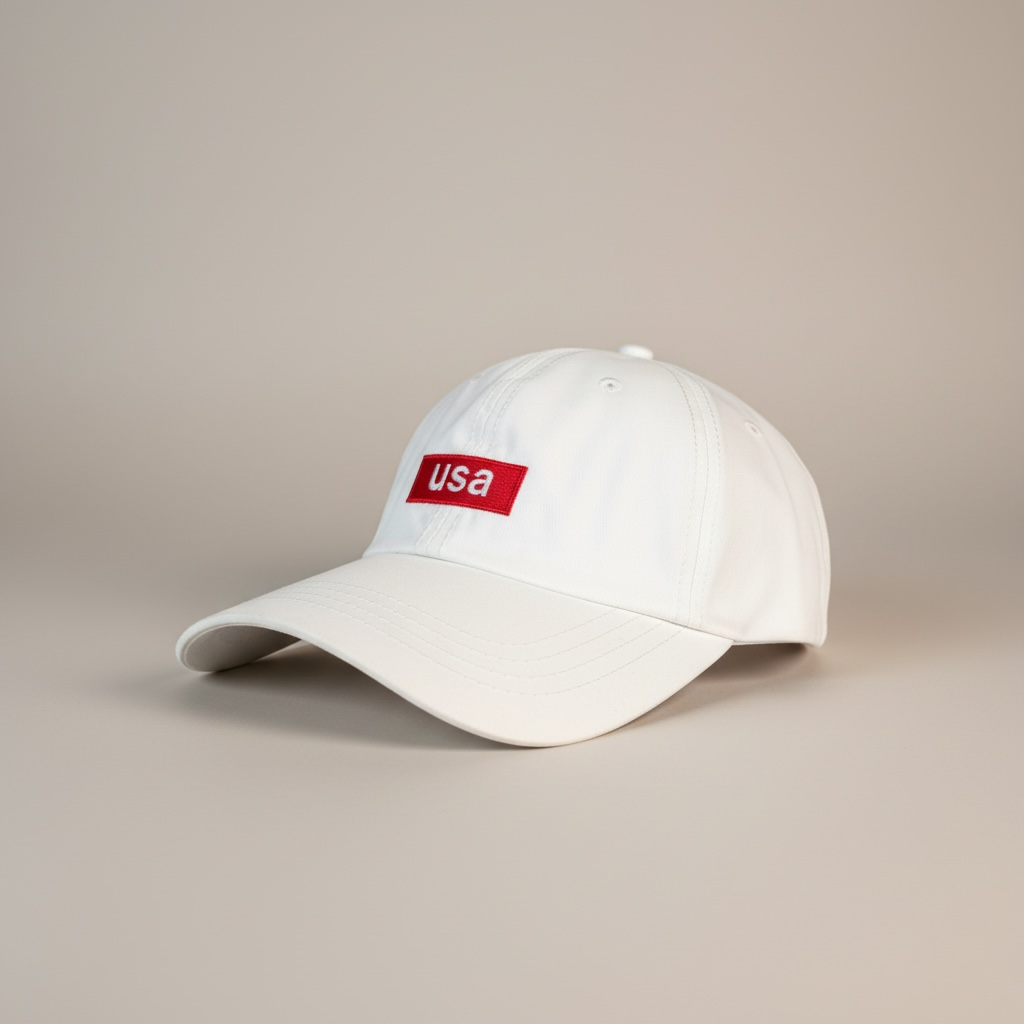 USA Classic Patch Baseball Cap – Red, White & Blue