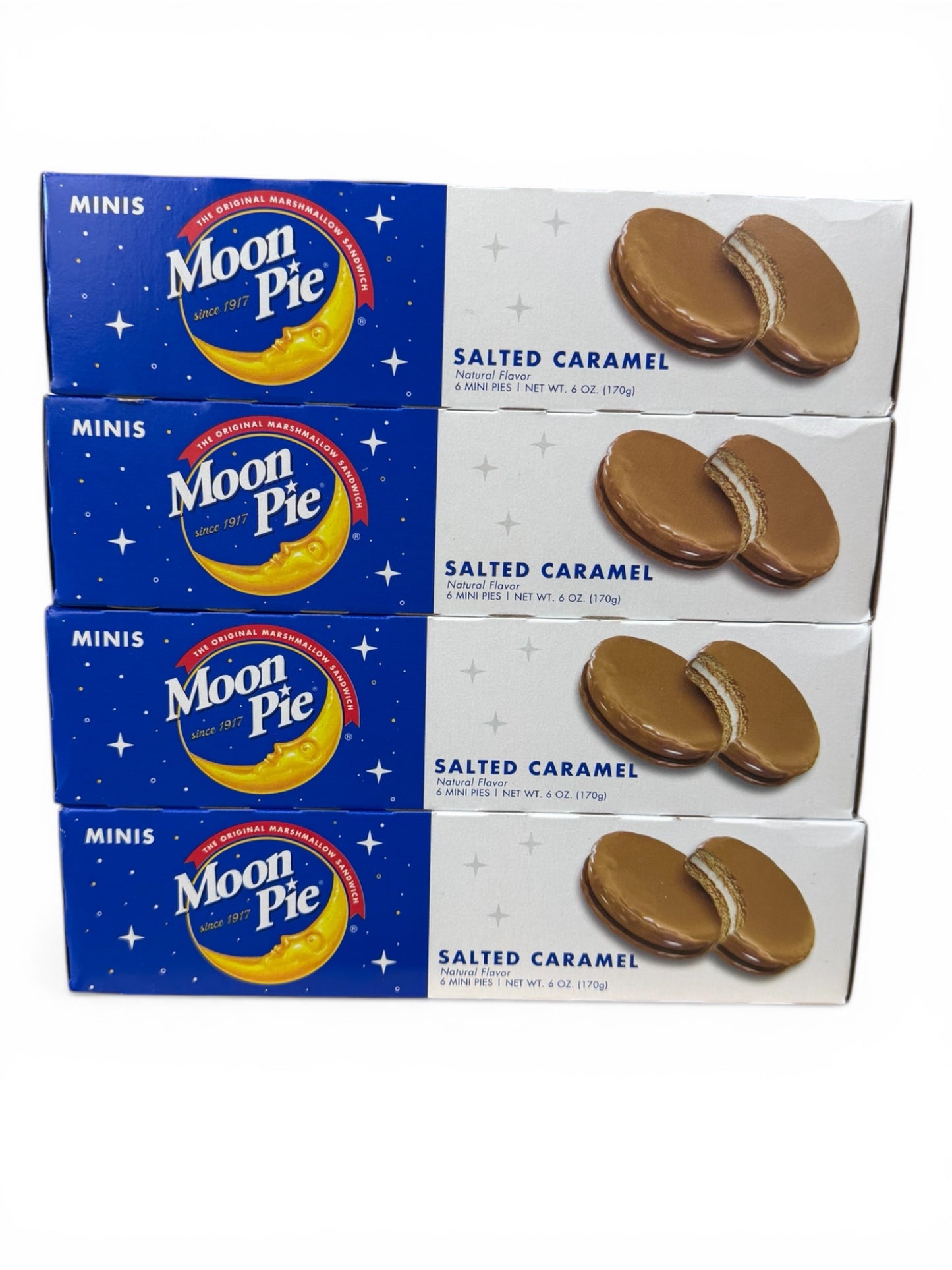 MoonPie Salted Caramel Mini MoonPies – Sweet & Salty Marshmallow Cookies