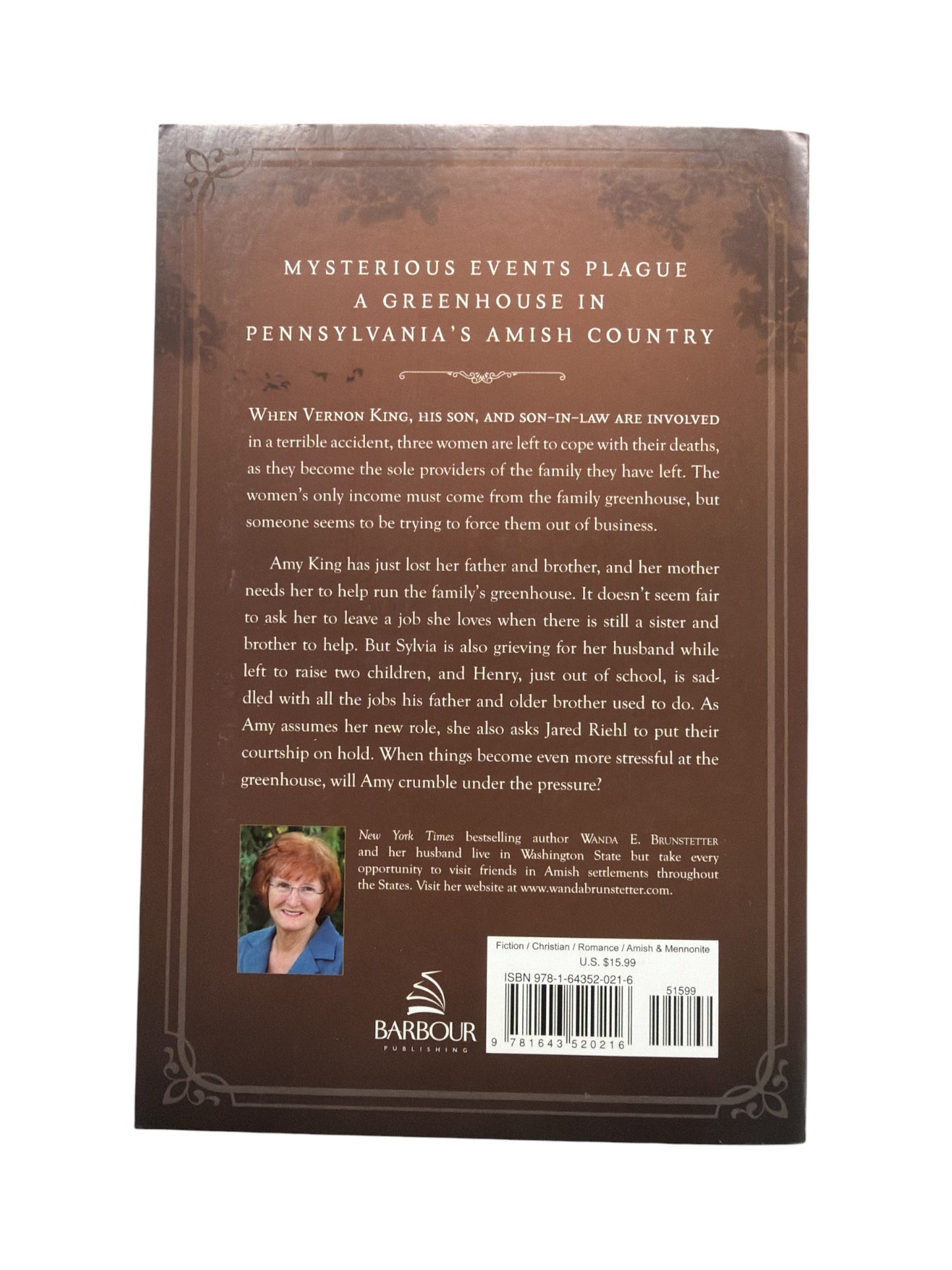 The Crow’s Call (Amish Greenhouse Mystery Book 1) | Wanda E. Brunstetter | Paperback