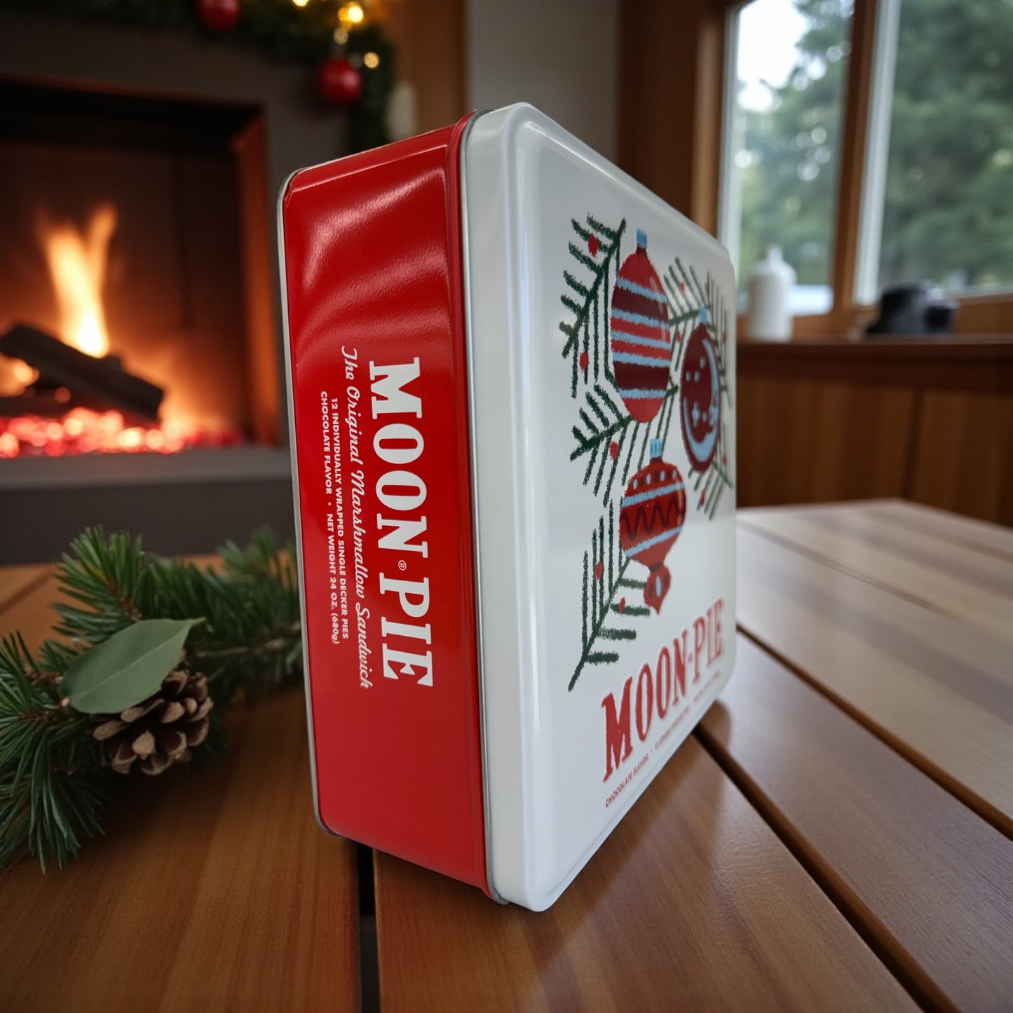 MoonPie Collectible Tin β Americana Design | Empty or Filled