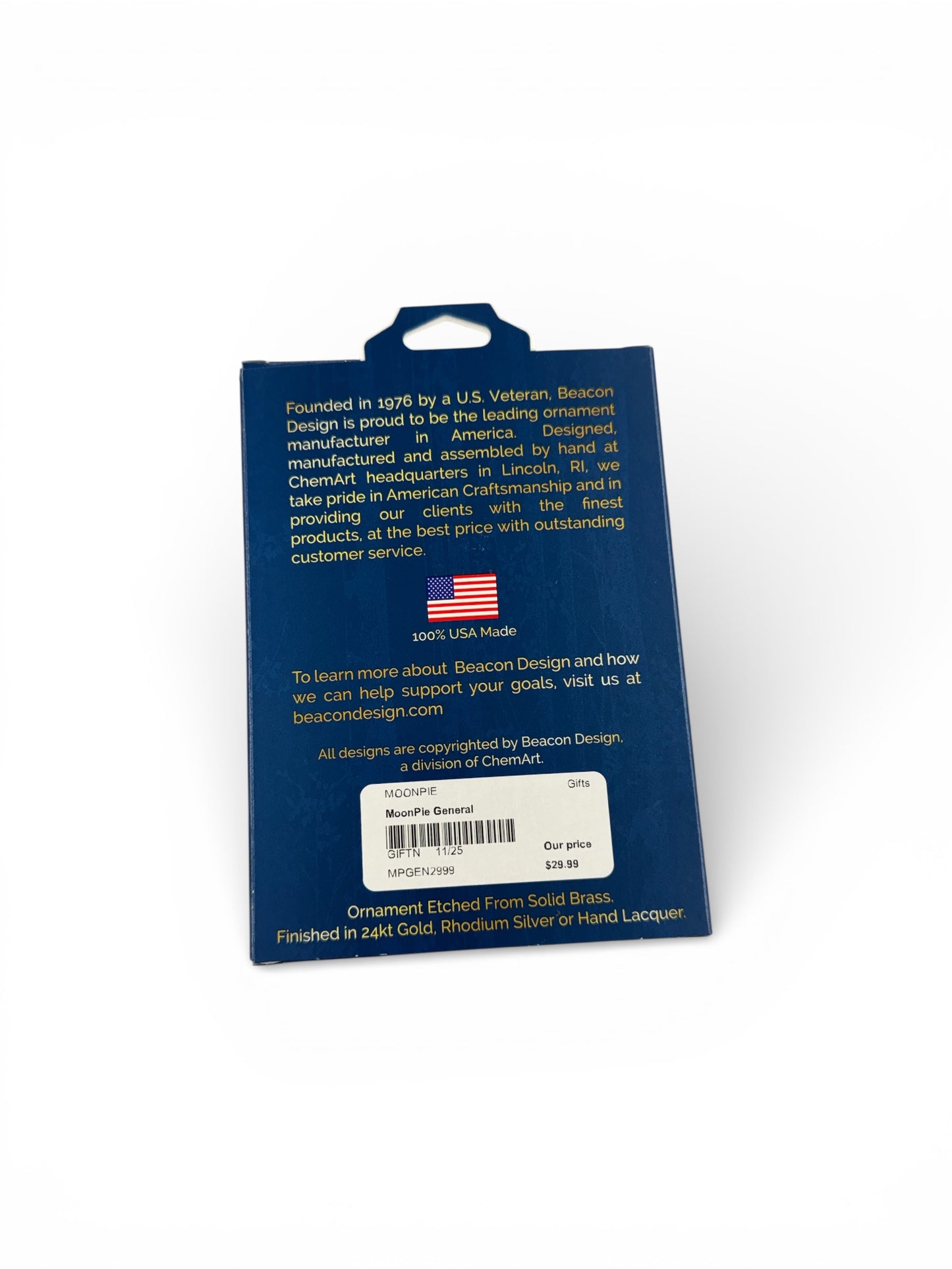 Beacon Design MoonPie and RC Cola Ornament