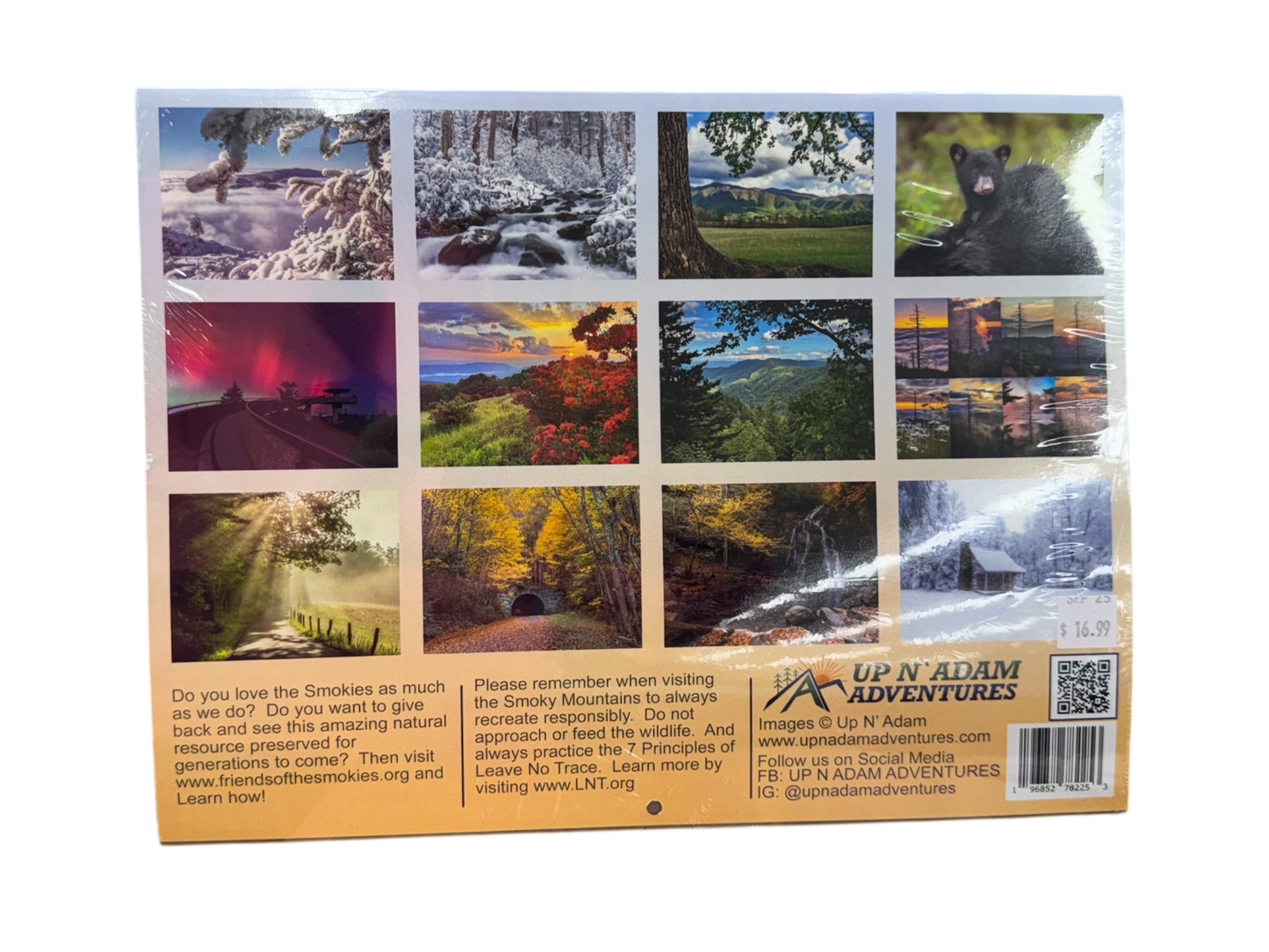 Great Smoky Mountains 2026 Calendar - Up N’ Adam