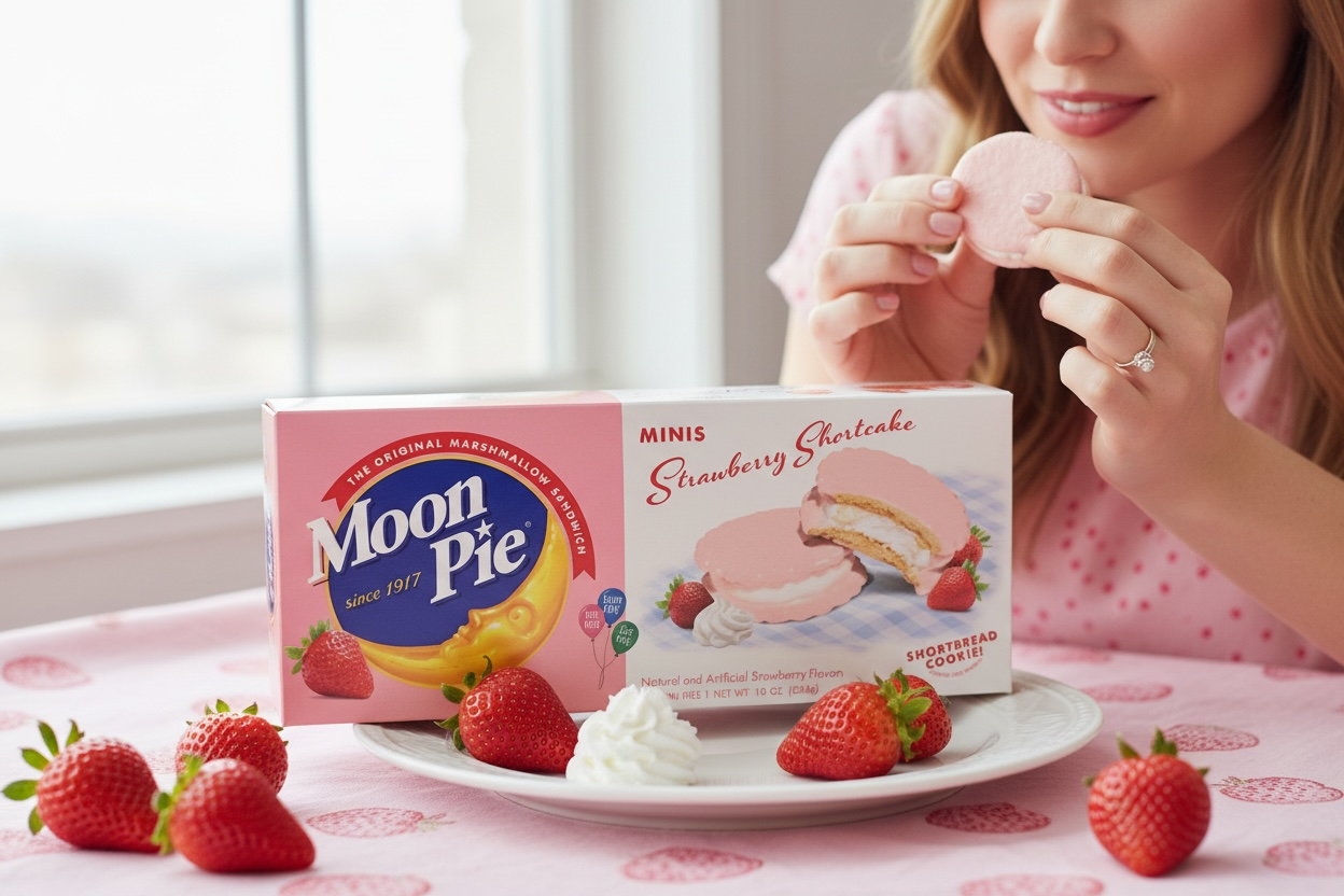 Strawberry Shortcake Mini MoonPies
