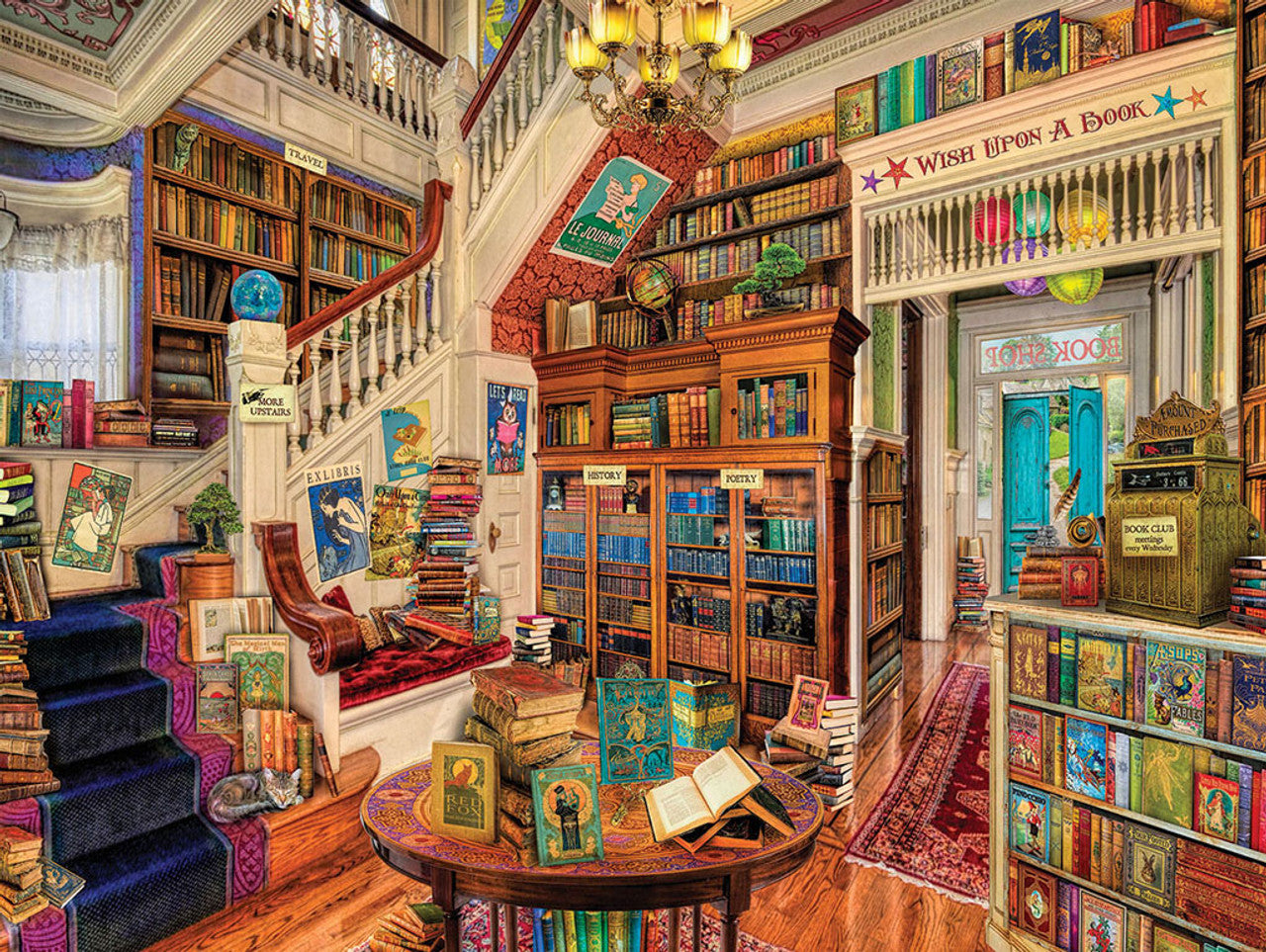 "Readers Paradise" puzzle by White Mountain