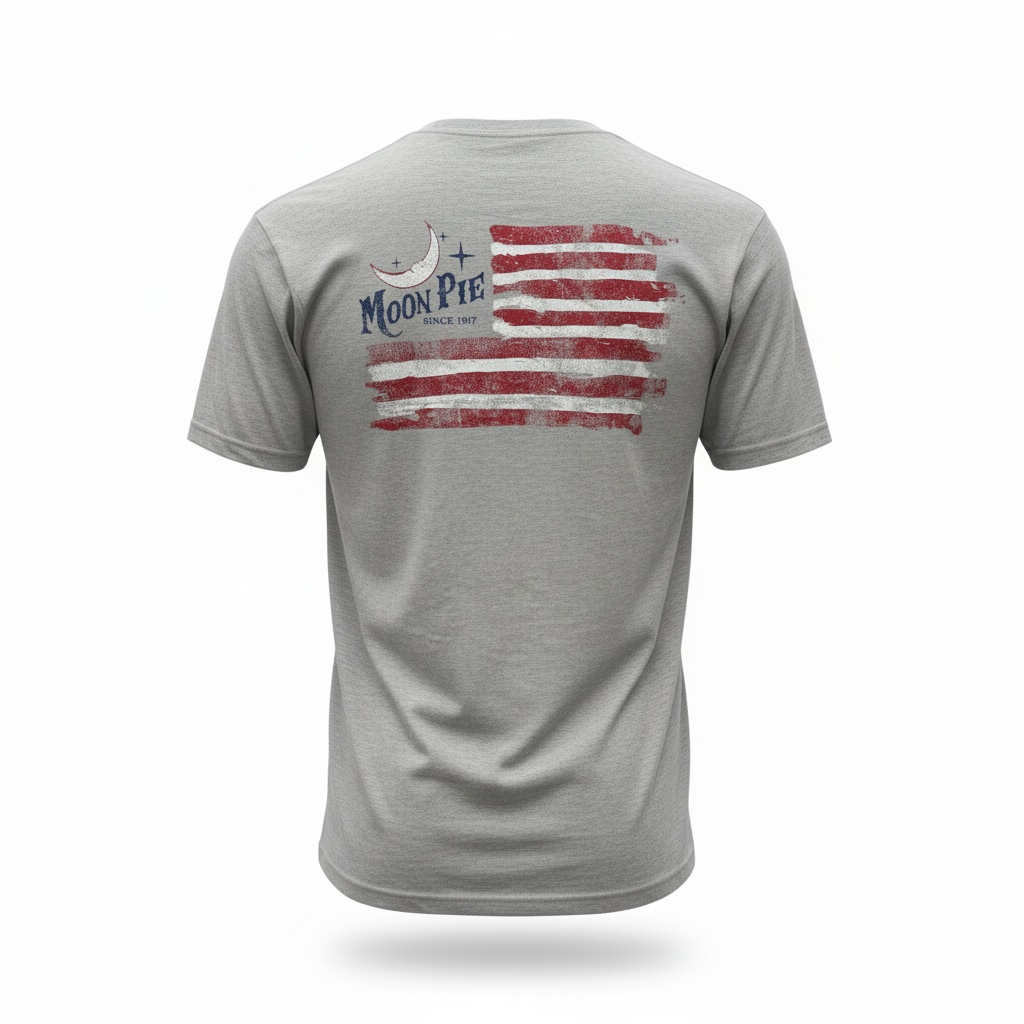 MoonPie Patriotic Flag T-Shirt – Adult