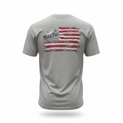 MoonPie Patriotic Flag T-Shirt – Adult