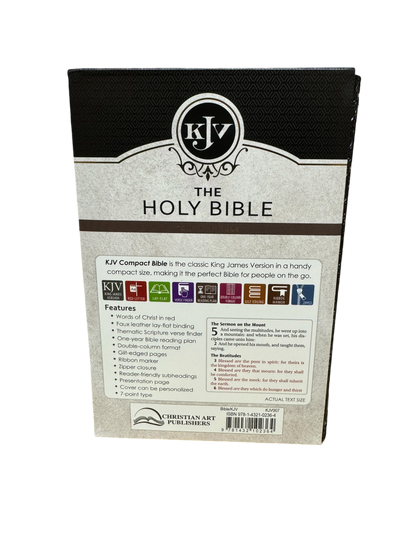 KJV The Holy Bible - Black