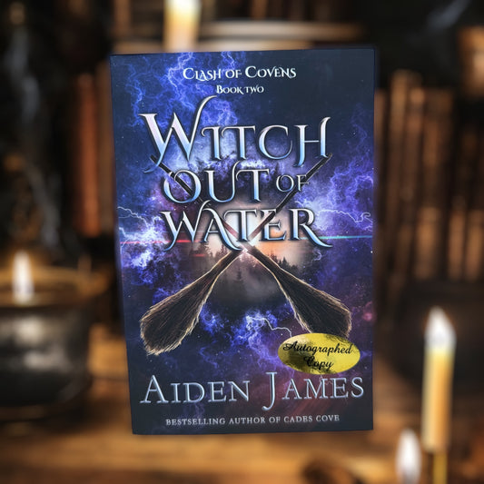 "Witch Out of Water" by Aiden James AUTOGRAPHED COPY