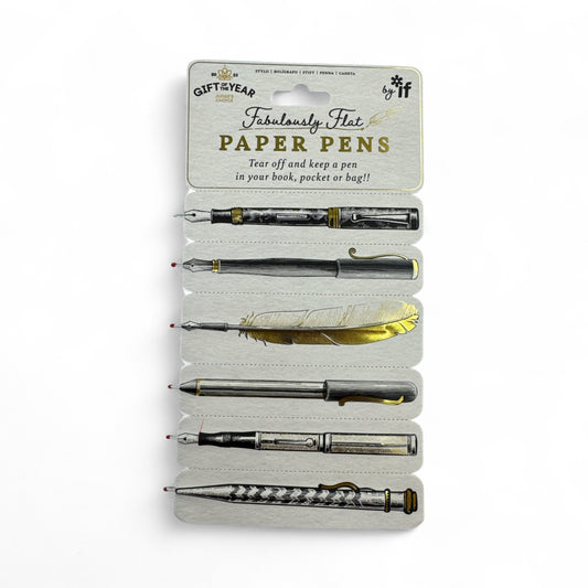 Fabulously Flat Paper Pens