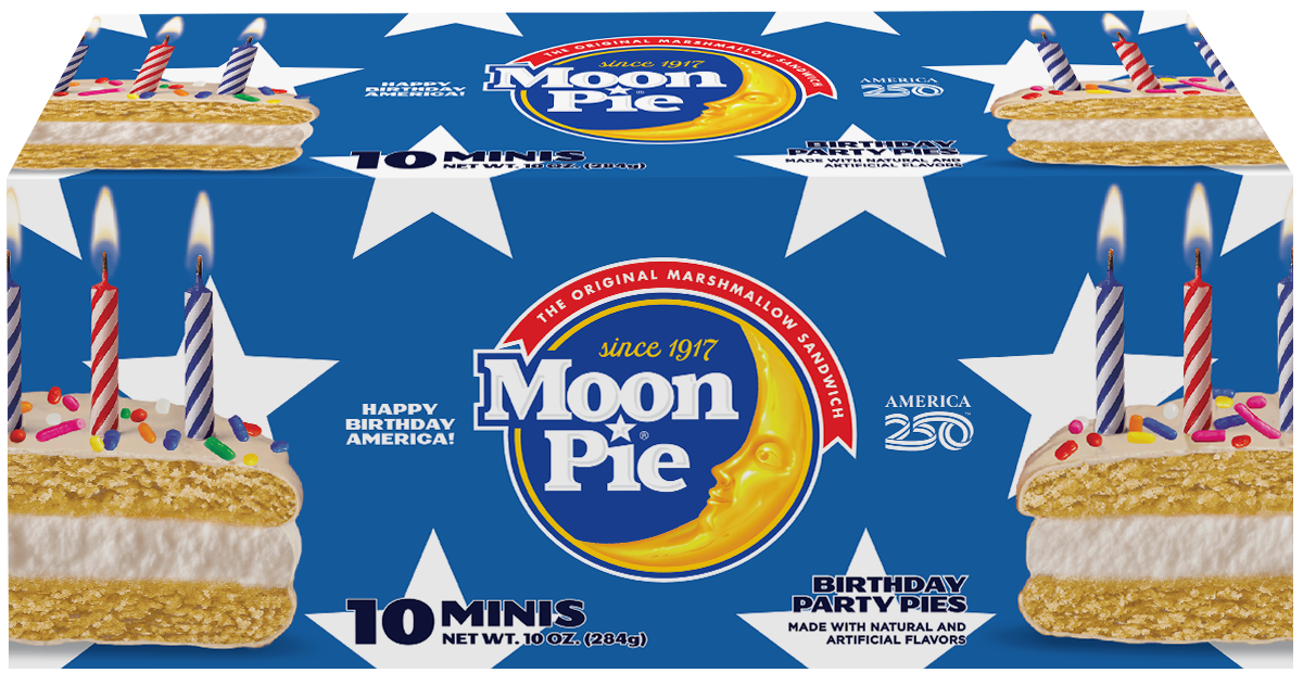 MoonPie Birthday Pies – America 250th Anniversary Minis (Pre-Order)