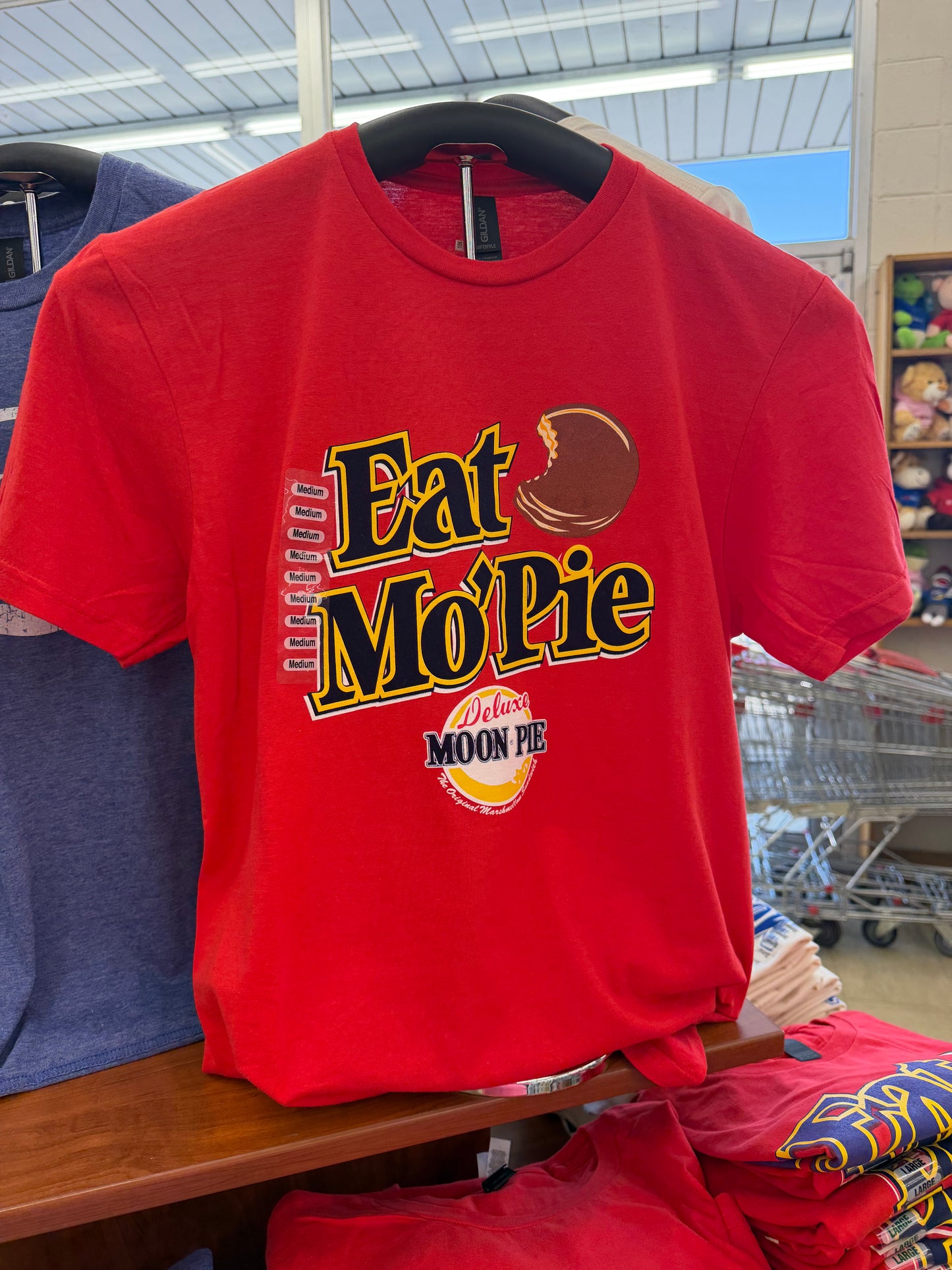 Eat Mo Pie MoonPie Graphic T-Shirt – Red