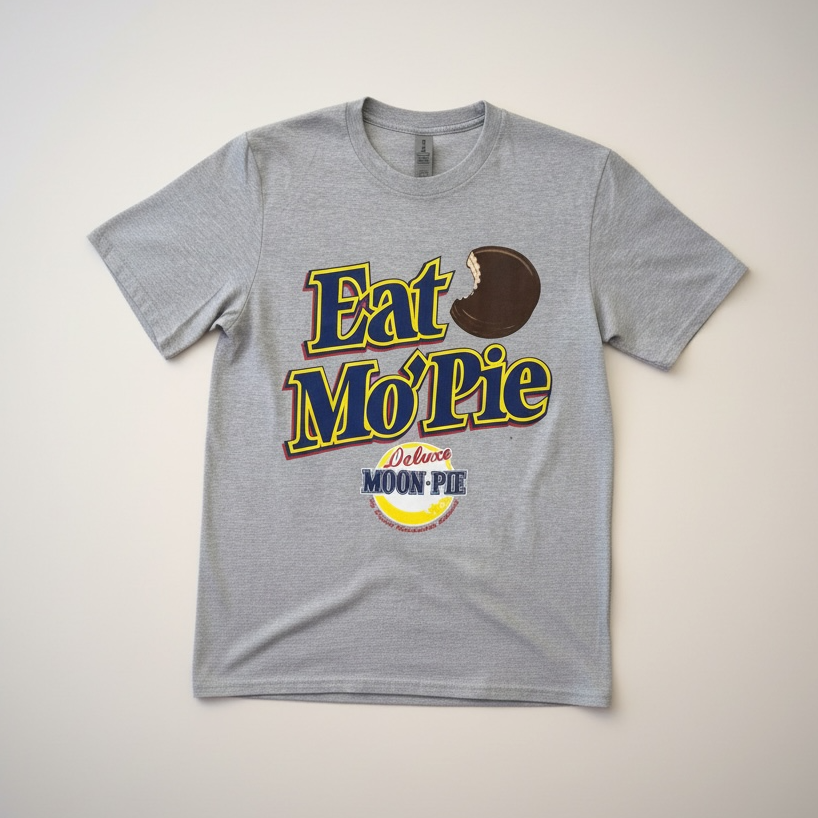 Eat Mo’ Pie MoonPie T-Shirt – Gray