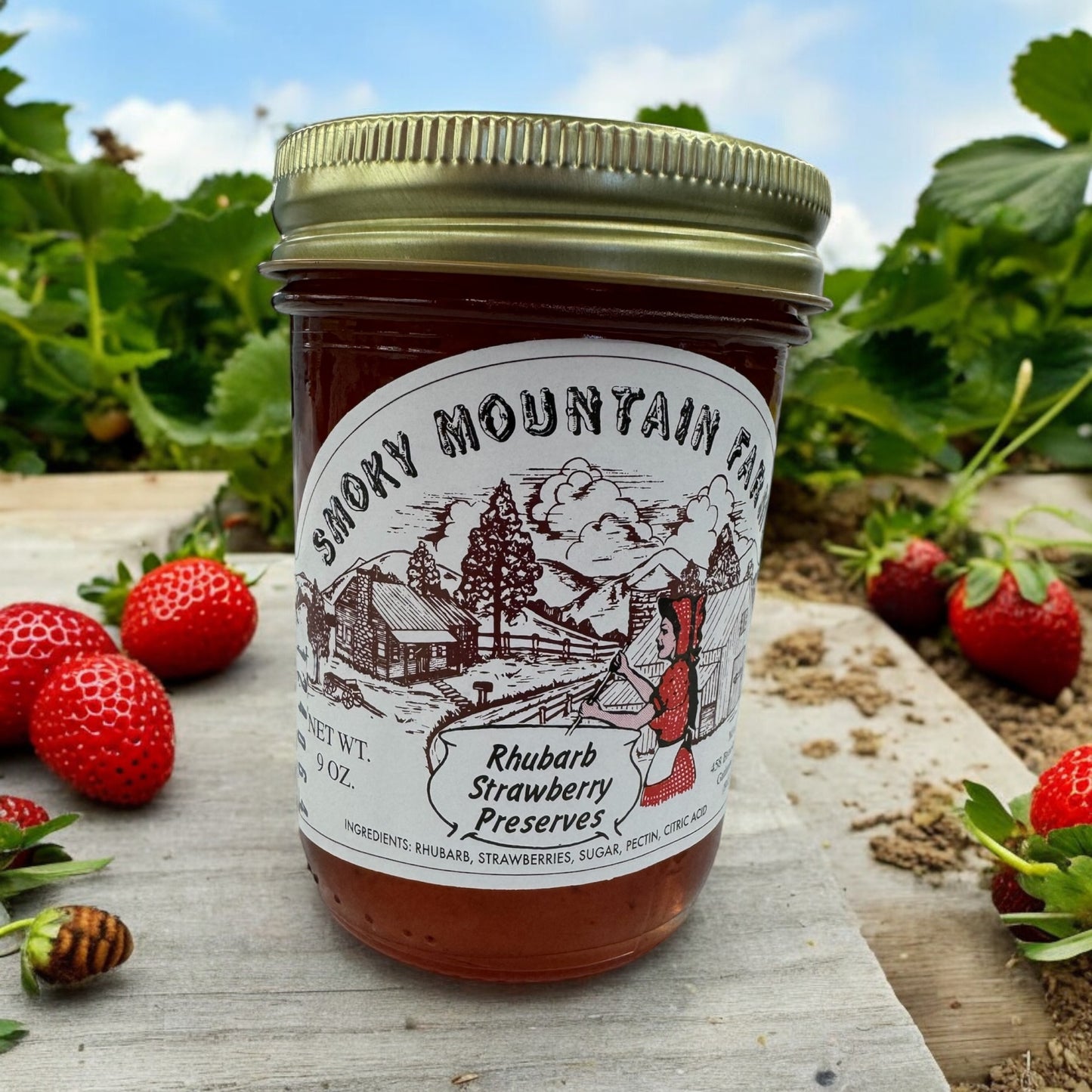 Rhubarb Strawberry Preserves