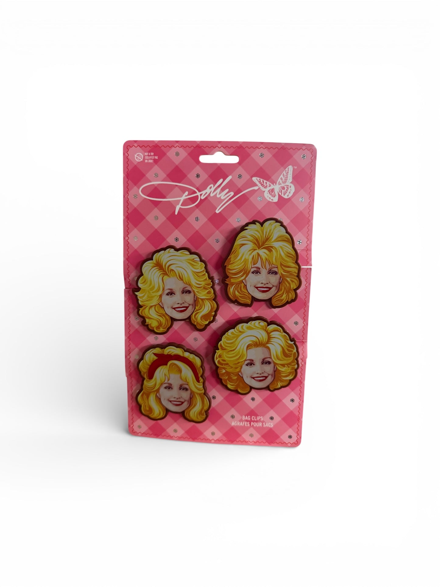 Dolly Parton Bag Clips