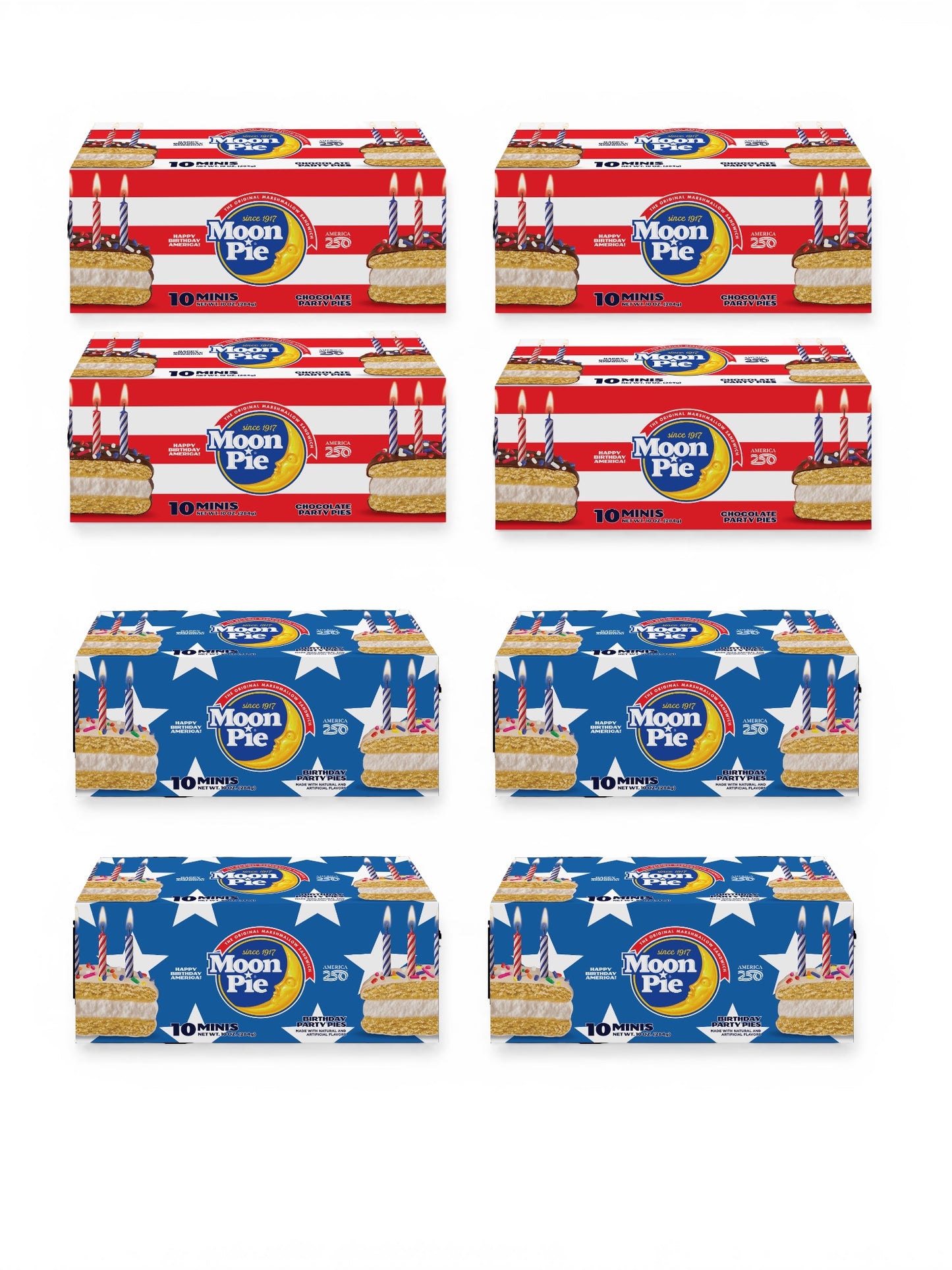 MoonPie Birthday Pies – America 250th Anniversary Minis (Pre-Order)