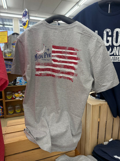 MoonPie Patriotic Flag T-Shirt – Adult