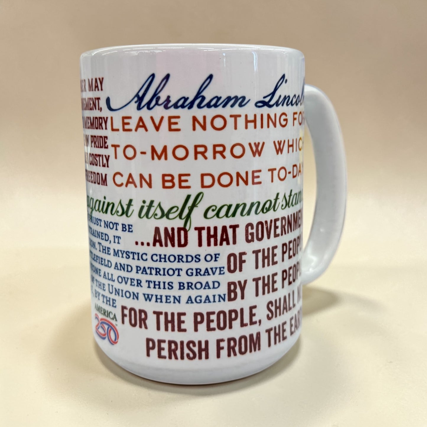 America 250th Anniversary Ceramic Mug Collection (3 Designs)