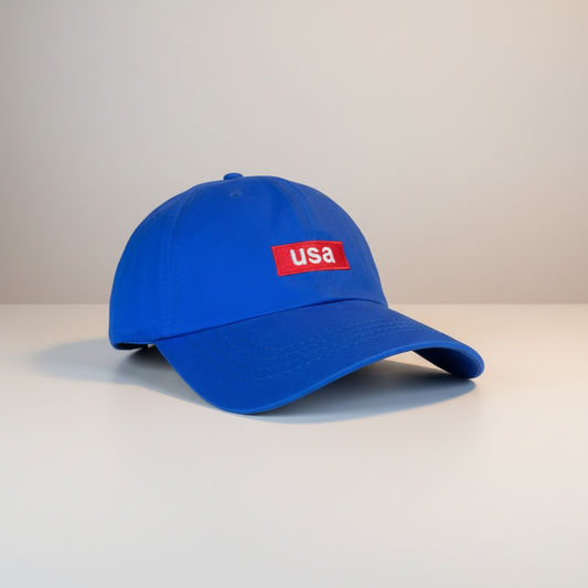 USA Classic Patch Baseball Cap – Red, White & Blue