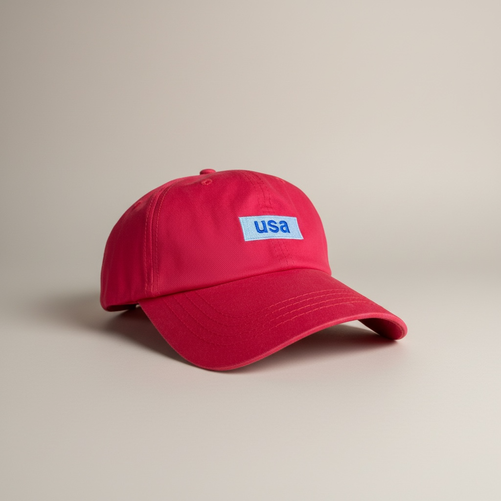 USA Classic Patch Baseball Cap – Red, White & Blue