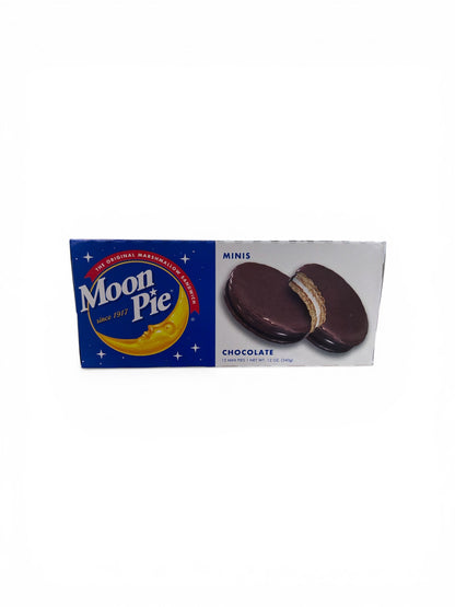MoonPie Chocolate Mini MoonPies – Classic Marshmallow Sandwich Cookies