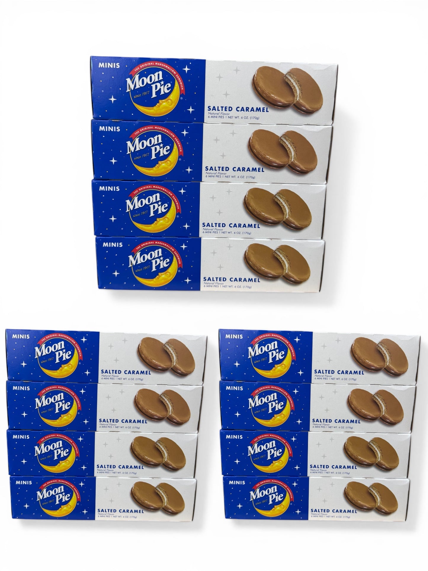 MoonPie Salted Caramel Mini MoonPies – Sweet & Salty Marshmallow Cookies