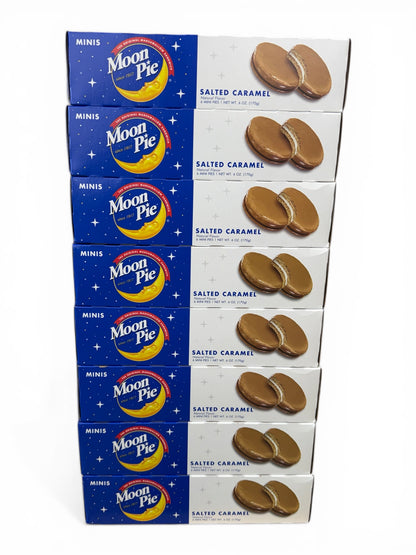 MoonPie Salted Caramel Mini MoonPies – Sweet & Salty Marshmallow Cookies