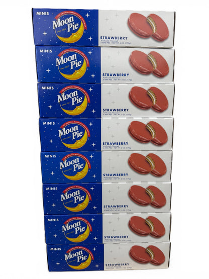 MoonPie Strawberry Mini MoonPies – Strawberry Marshmallow Sandwich Cookies