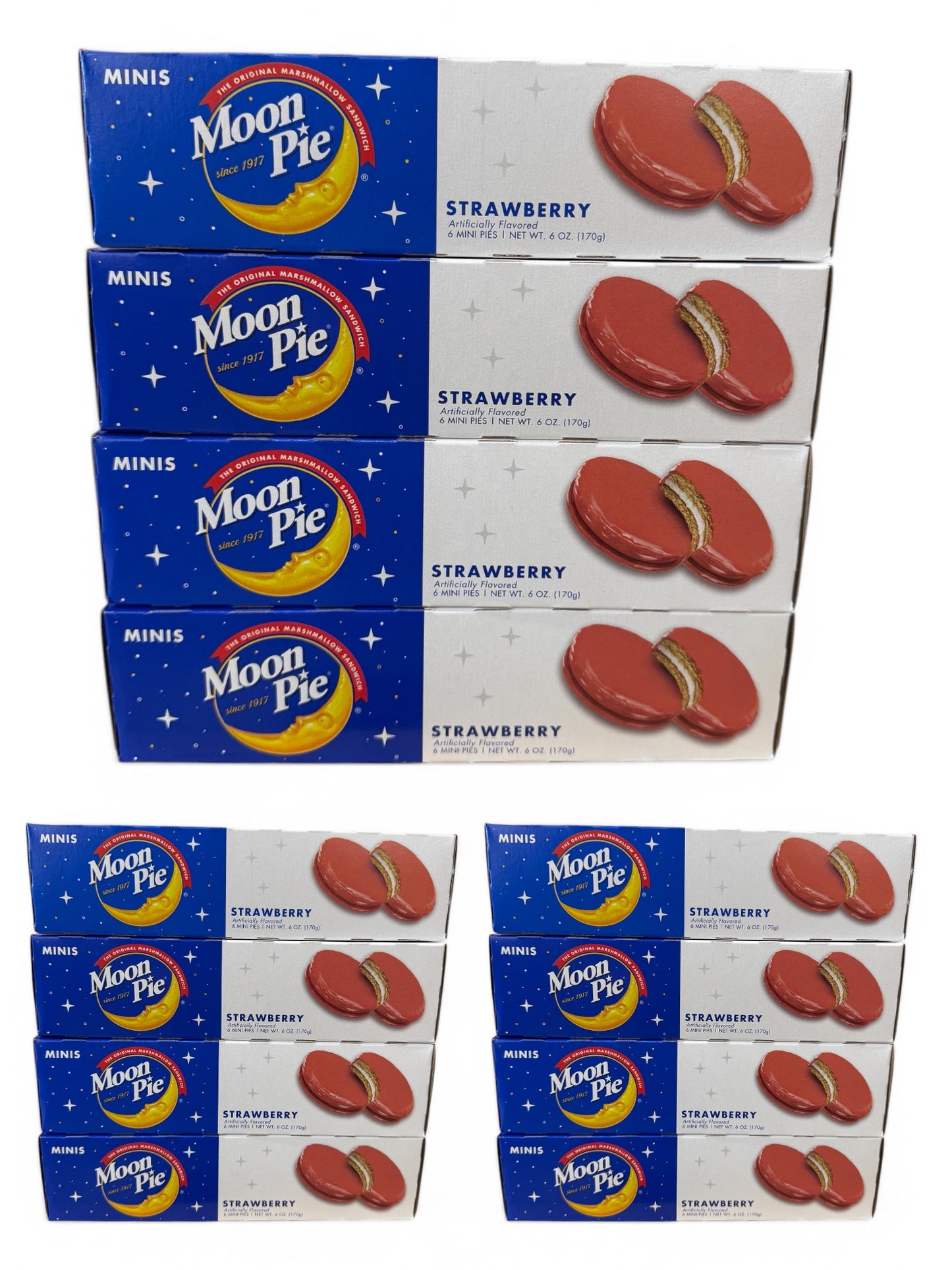 MoonPie Strawberry Mini MoonPies – Strawberry Marshmallow Sandwich Cookies