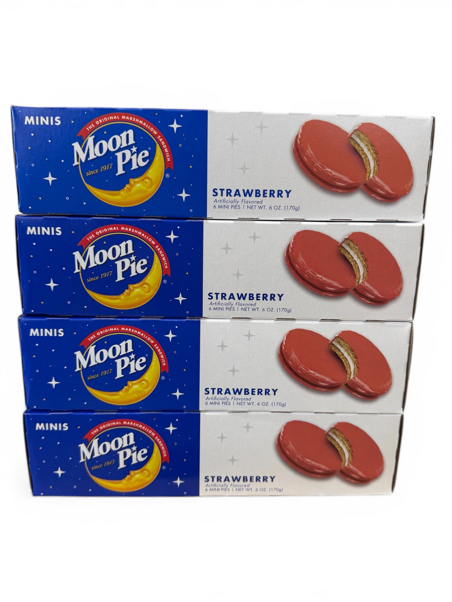 MoonPie Strawberry Mini MoonPies – Strawberry Marshmallow Sandwich Cookies