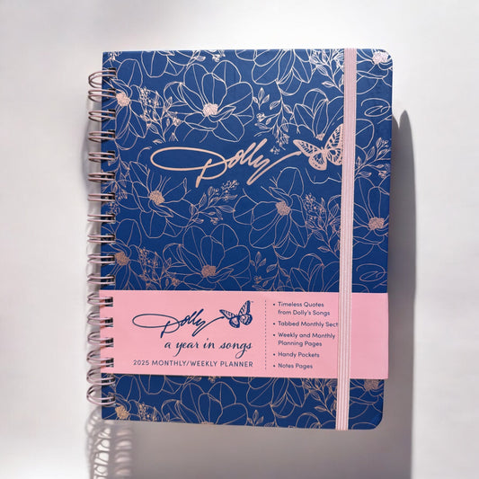 Dolly Parton 2025 Monthly/Weekly Planner