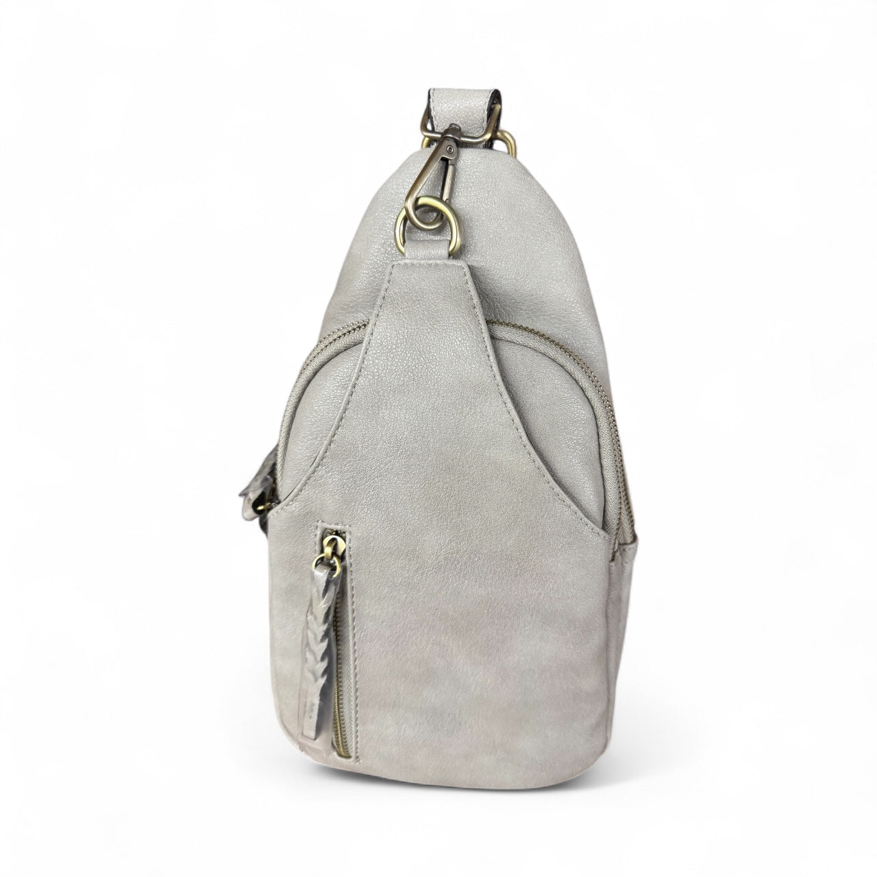 Vegan Leather Sling Backpack