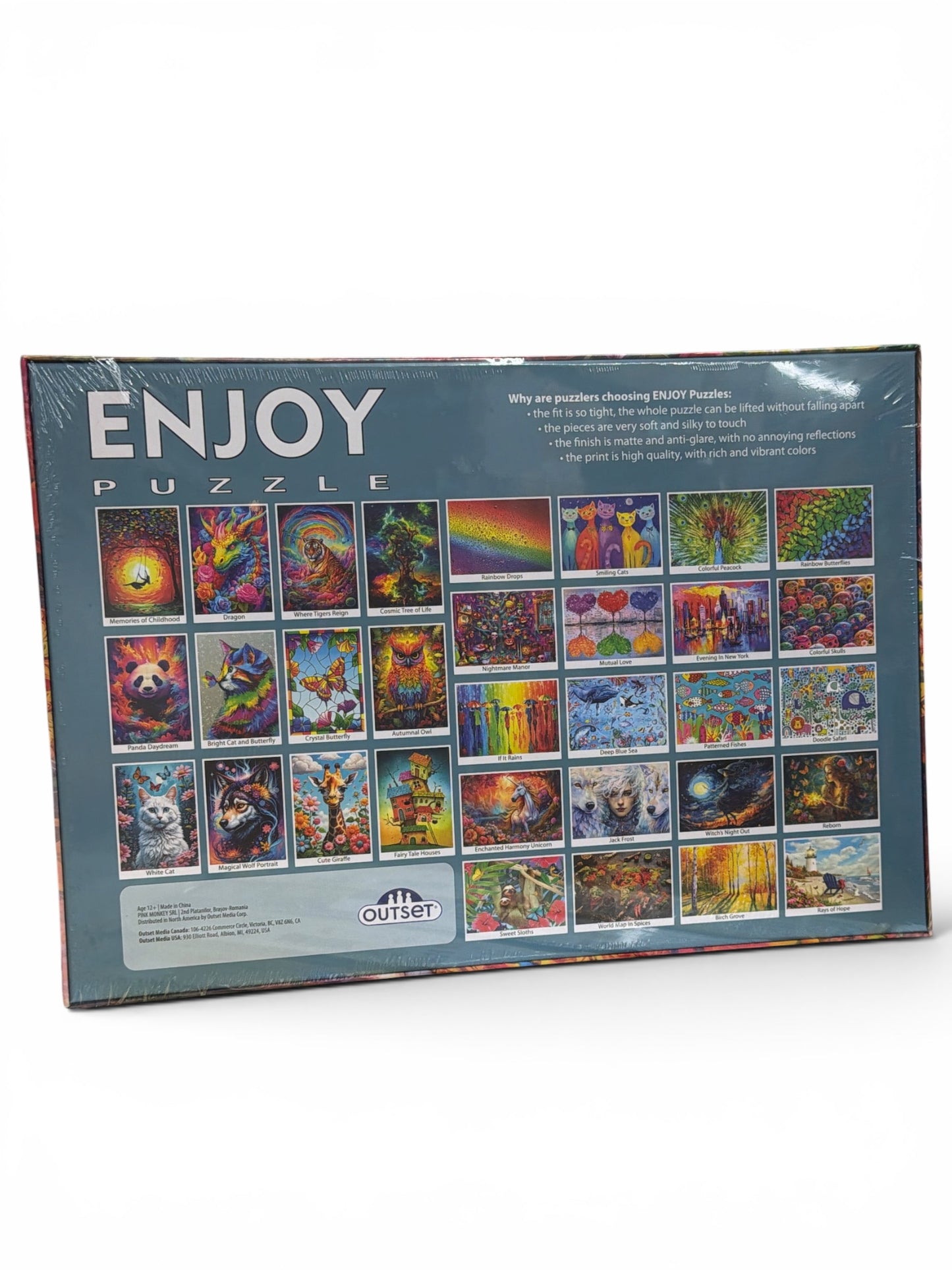 Enjoy Puzzle Ferdinand by Claudia McKinney 1000 Piece Jigsaw Puzzle – Ribbon Cut