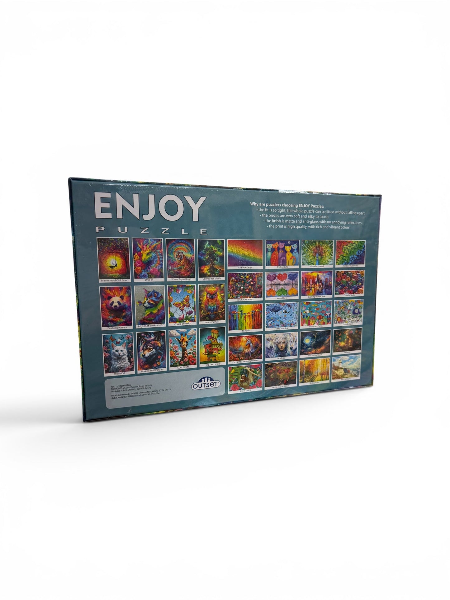 Enjoy Puzzle Cosmic Tree of Life by Wumples 1000 Piece Jigsaw Puzzle – Ribbon Cut