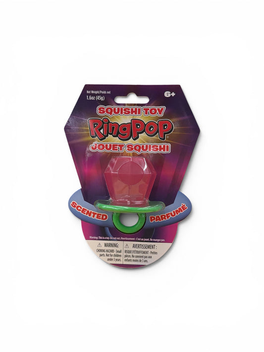 Ring Pop Scented Squishy Toy | Slow Rise Stress Relief Fidget | Officially Licensed