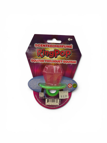Ring Pop Scented Squishy Toy | Slow Rise Stress Relief Fidget | Officially Licensed
