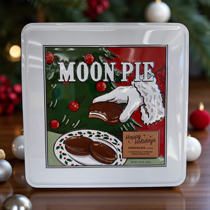 MoonPie Collectible Tin – Santa’s Pies  | Empty or Filled