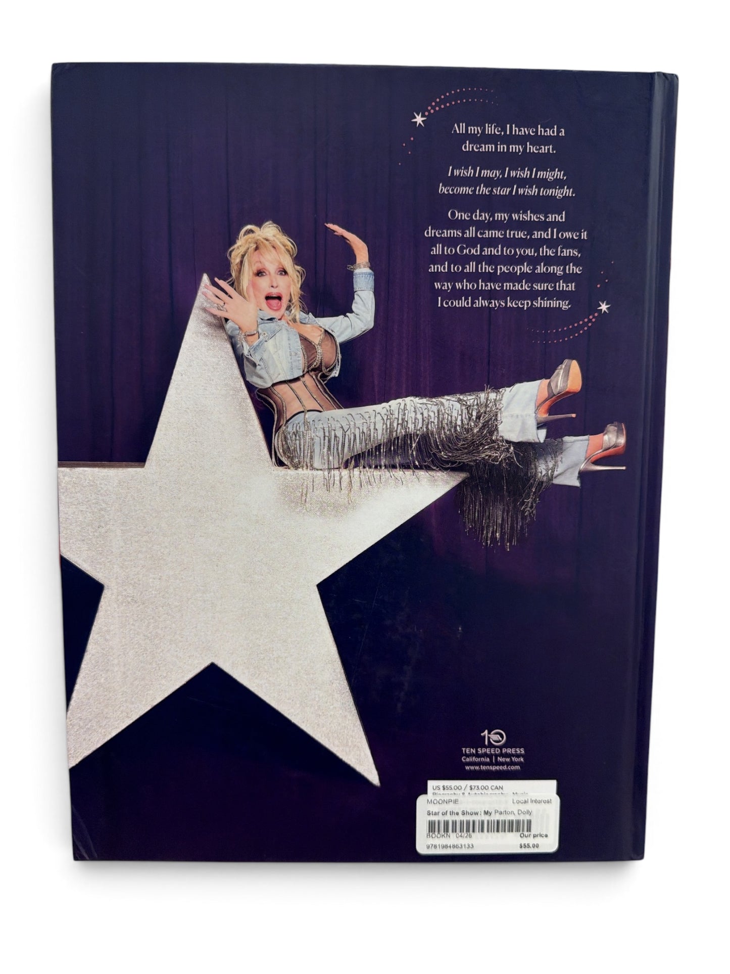 Dolly Parton: Star of the Show – My Life on Stage | Hardcover