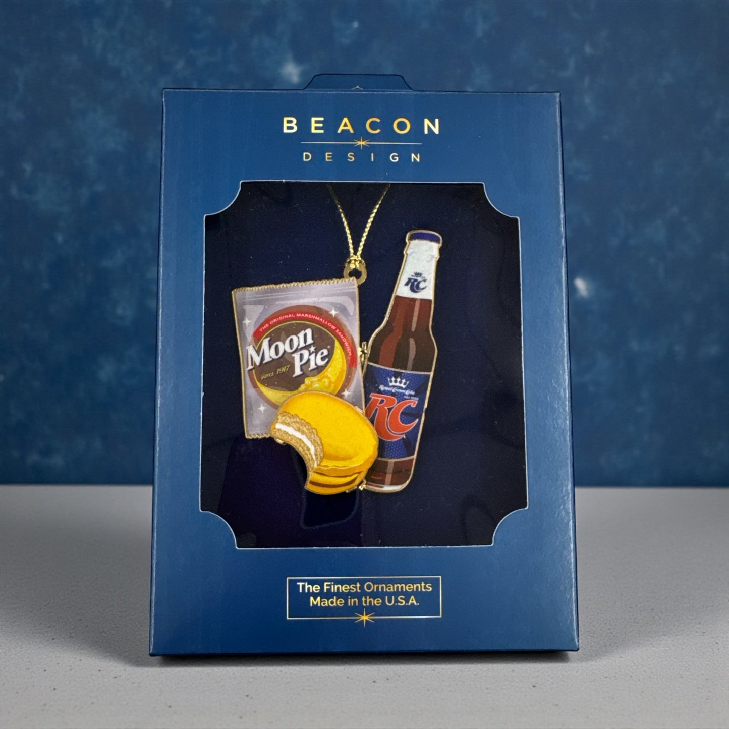 Beacon Design MoonPie and RC Cola Ornament