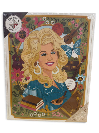 Dolly Parton 500-Piece Jigsaw Puzzle – True South Puzzle Co. | 18 x 24 in.