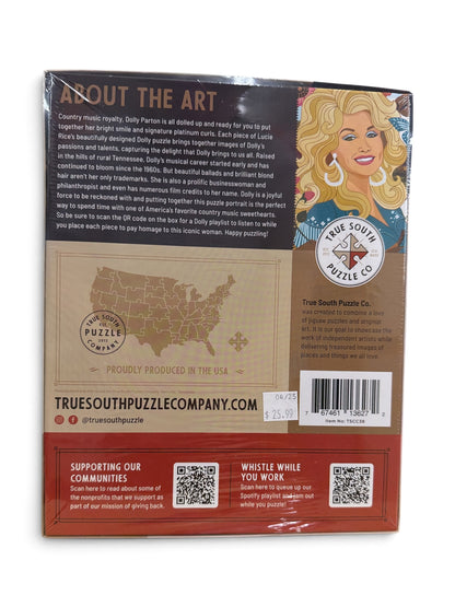 Dolly Parton 500-Piece Jigsaw Puzzle – True South Puzzle Co. | 18 x 24 in.