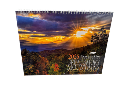 Great Smoky Mountains 2026 Calendar - Ken Jenkins