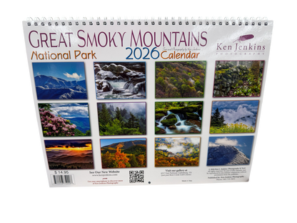 Great Smoky Mountains 2026 Calendar - Ken Jenkins