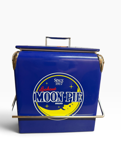 Vintage MoonPie Metal Cooler