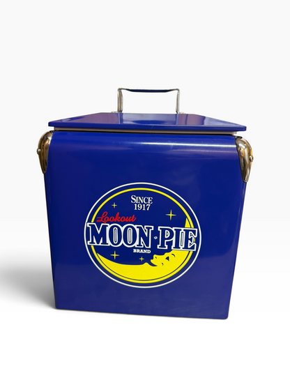 Vintage MoonPie Metal Cooler