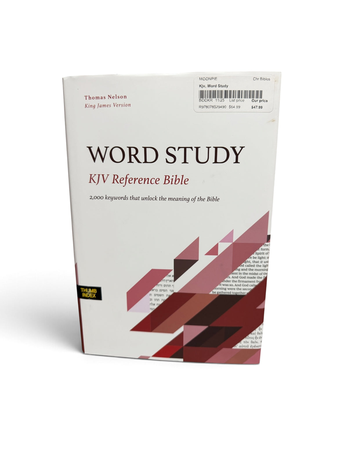 KJV Word Study Reference Bible – Thomas Nelson
