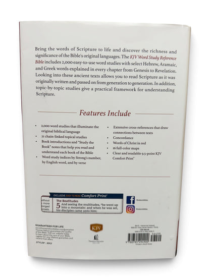 KJV Word Study Reference Bible – Thomas Nelson