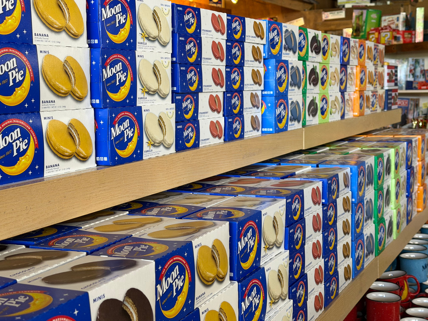 Mini MoonPie Variety Pack | Mix and Match 8 Boxes | Choose from 9 Flavors