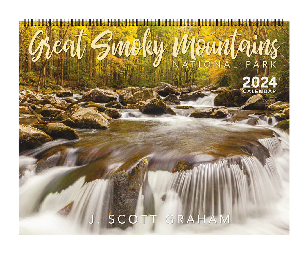 2024 Great Smoky Mountains Calendar J. Scott Graham Moonpie General