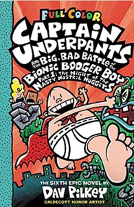 "Captain Underpants" by Dav Pilkey *Choose which title